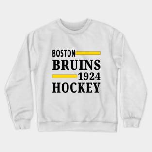 Boston Bruins Hockey 1924 Classic Crewneck Sweatshirt